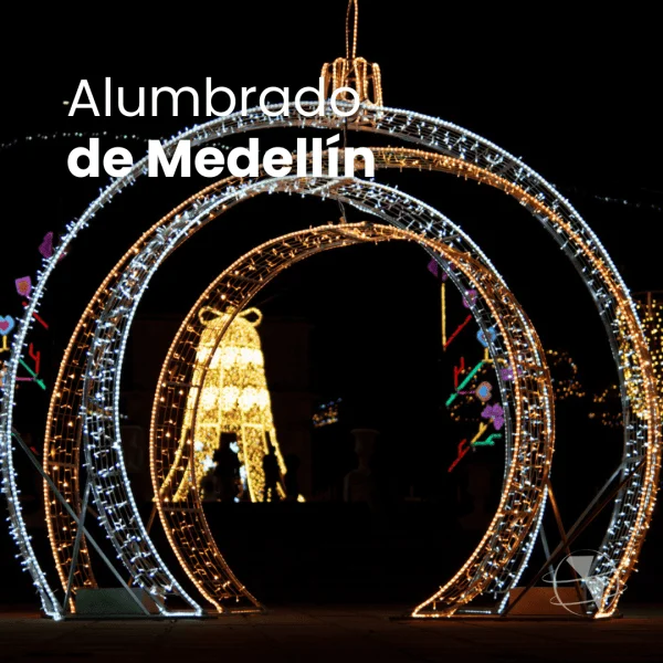 Alumbrado de Medellín 2026 desde Panamá