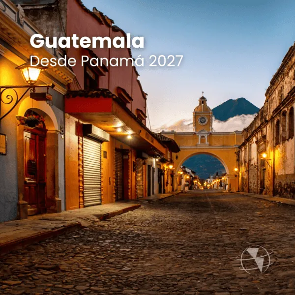 Paquete turístico a Guatemala desde Panamá del 18 al 23 de mayo de 2027